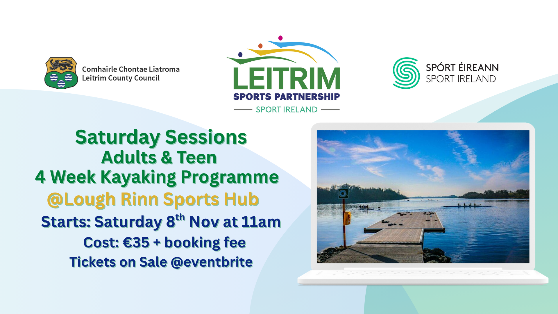 Saturday Sessions - Adults & Teen 4 Week Kayaking Programme