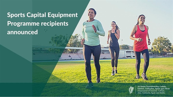 Sports Equipment for 9 Leitrim Clubs under the Sports Capital & Equipment Programme