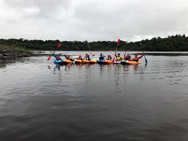 Kayaking at Lough Rinn Sports & Recreation Hub April 27th 